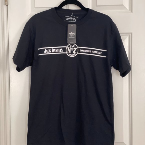 Jack Daniels Shirt Men Medium Black Old Number 7 Lynchburg, Tennessee - Picture 7 of 11